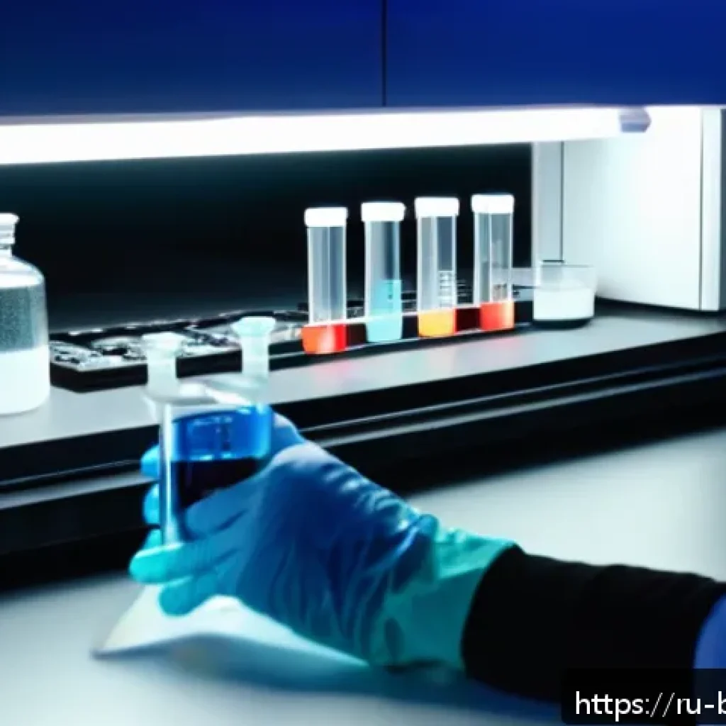 생물학자 실험실에서의 첫날 - A modern biology laboratory workstation featuring a neatly organized lab bench with essential equipm...